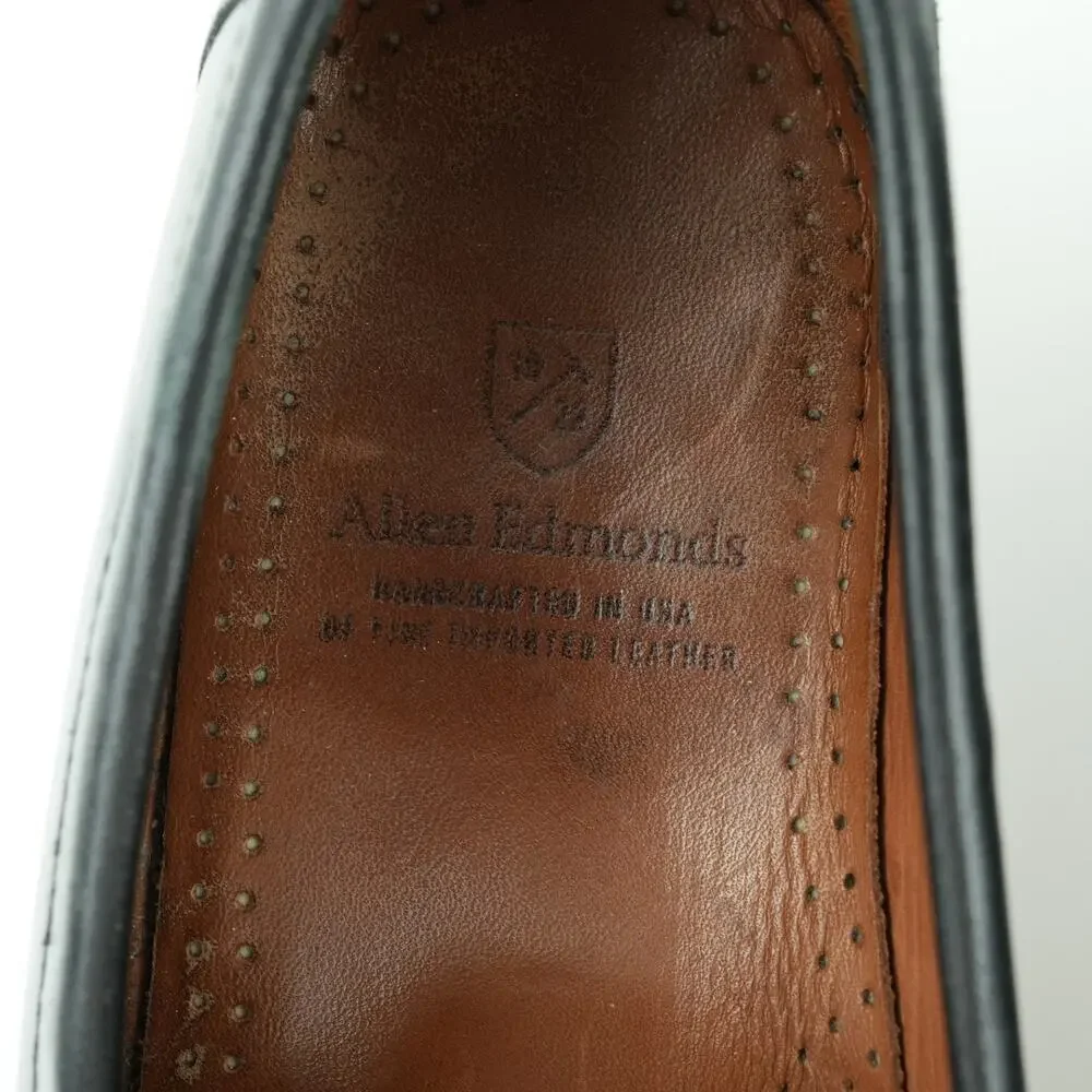 Allen Edmonds Arezzo Italian Dress‎ Loafer Mens 9.5D Black Leather Slip On